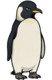 Running penguin